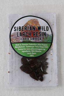 Сибирска лиственица - смола 100% (Larix sibirica) 10 г